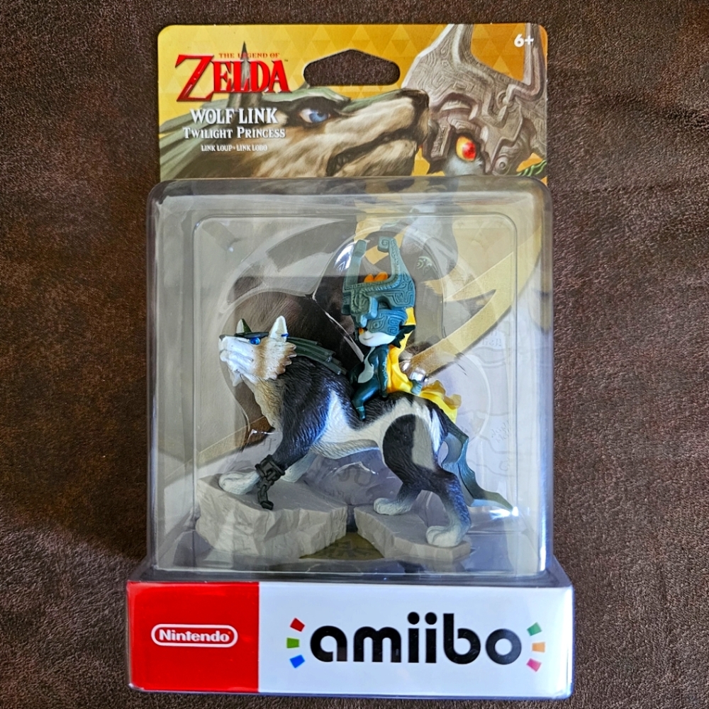 Nintendo Amiibo Wolf Link Figure